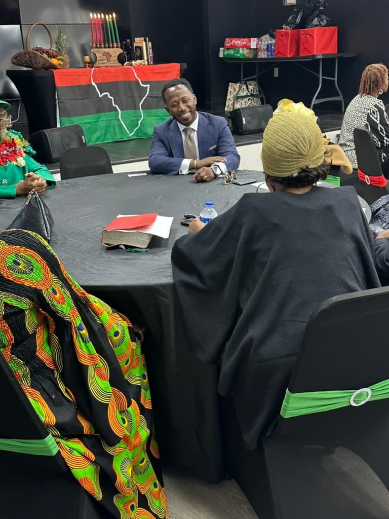 Community meeting and discussion